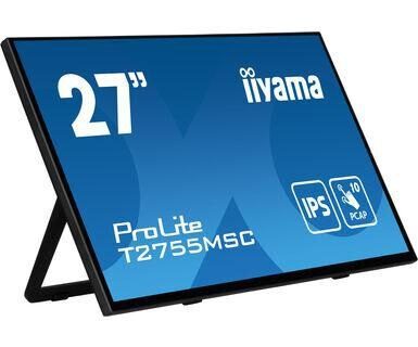 iiyama ProLite T2755MSC 27 inch touchscreen on its stand