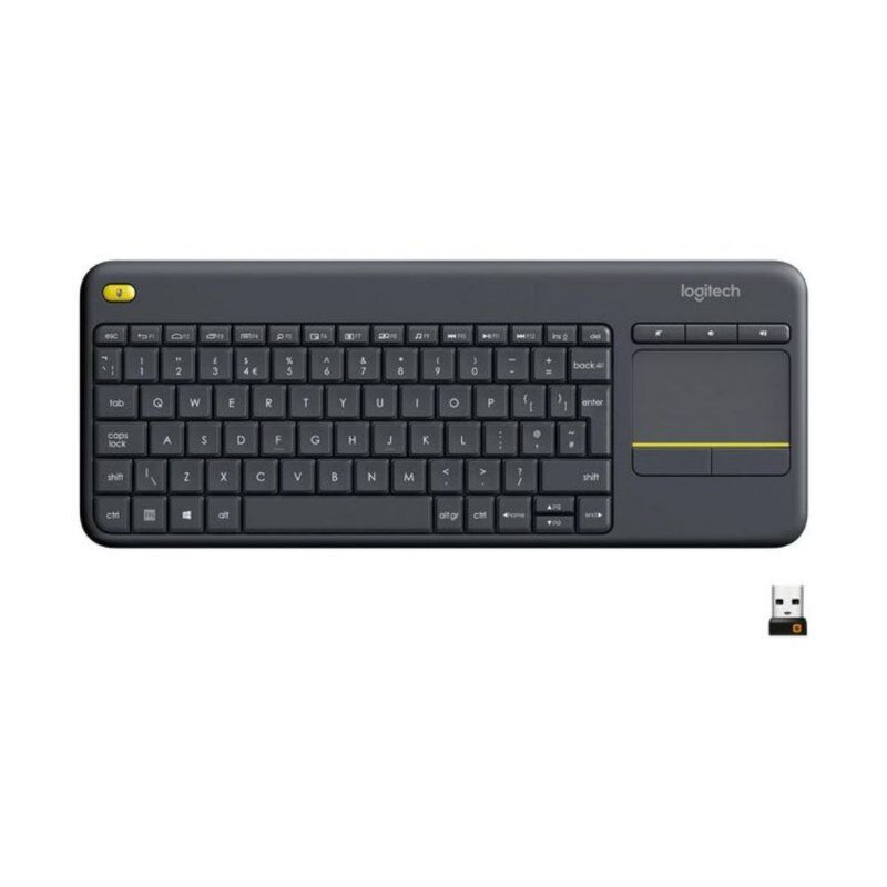 Logitech K400 wireless keyboard with touchpad