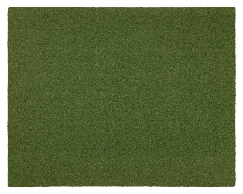 Green TeeGrass hitting mat seen from above