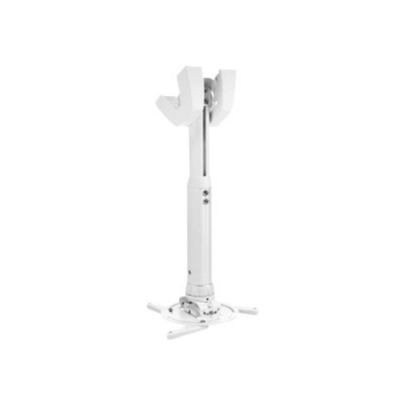 White Vogel's PPC1540 ceiling projector mount with drop pole